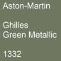 Preview: Aston-Martin, Ghilles Green Metallic, 1332.